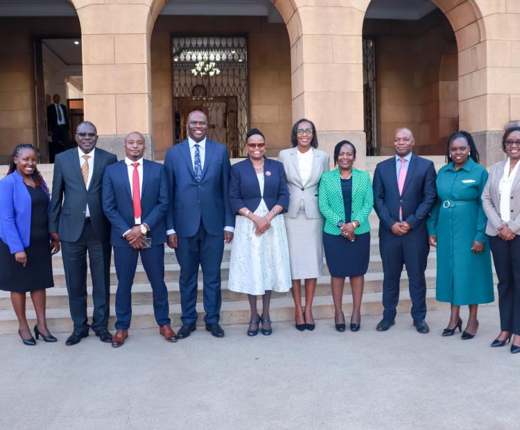 THE NEWLY SWORN-IN COMMISSONERS