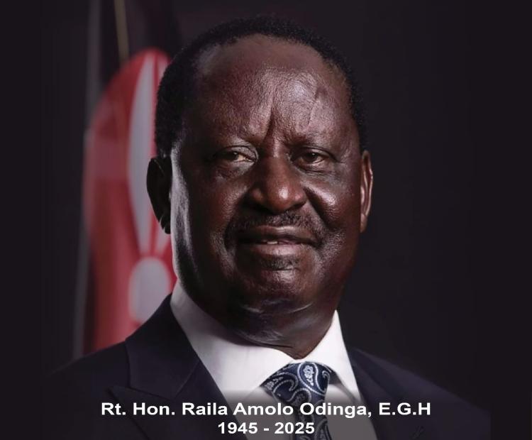 Rt. Hon. Raila Amolo Odinga, E.G.H